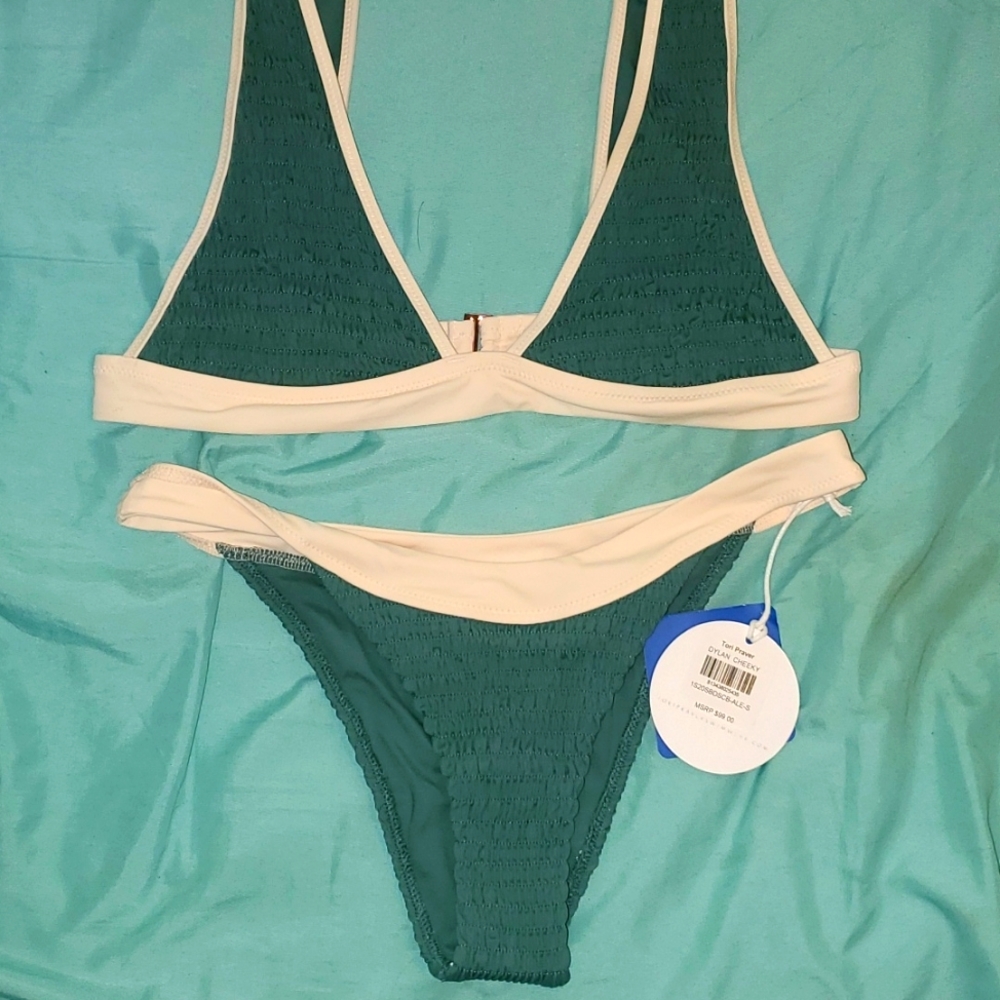 Tori praver dylan cheeky swim suite NWT
